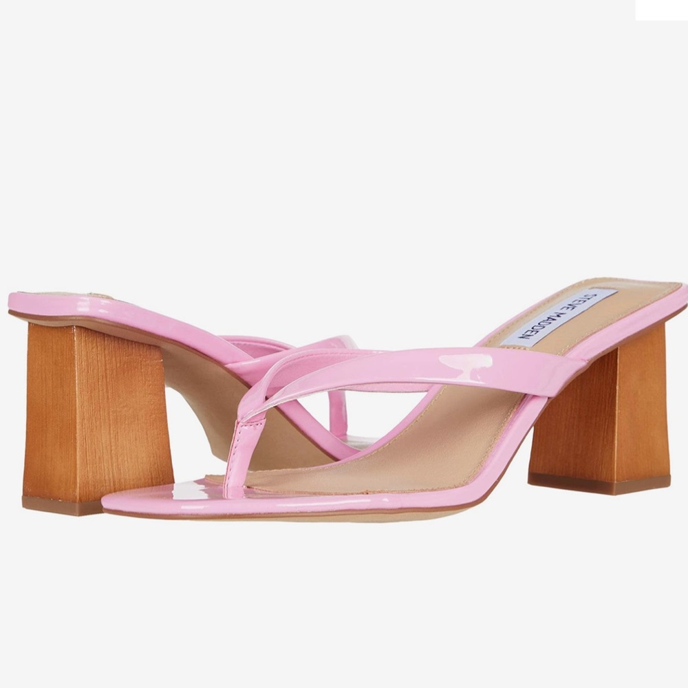 Steve Madden Hyria Pink Sandal 8 Like new